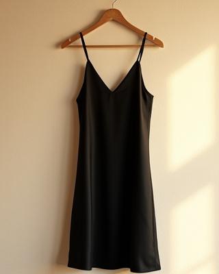 Midnight Silk Dress