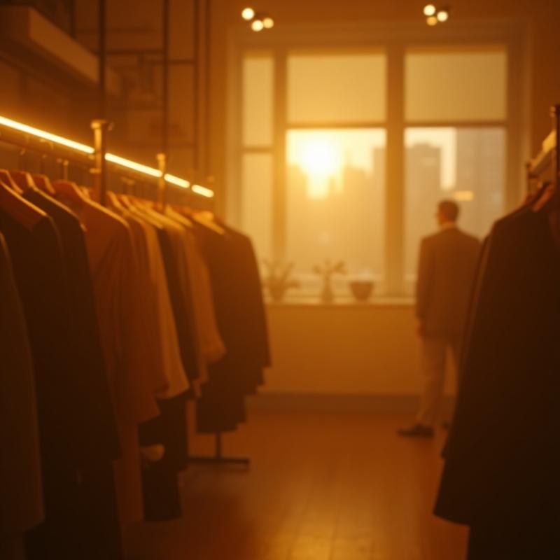 Lifestyle shot of discounted luxury fashion items