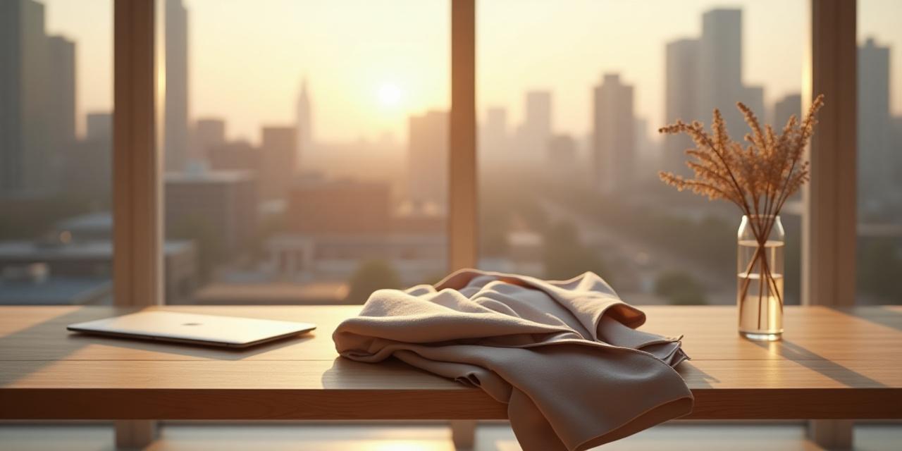 Sophisticated minimalist interior of Aliveandpeaceful boutique workspace featuring natural textures